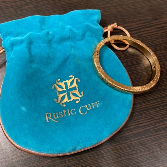 Rustic Cuff Gold Cuff - Picture 2 of 3